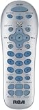 RCA - 3Device Universal Remote (Silver; Includes Batteries)