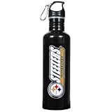 Pittsburgh Steelers - NFL 26oz stainless steel water bottle with Pop-up Spout