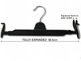 Pack of 5 Expandable Skirt/Trouser Waistband  Hangers- Sizes 14 - 24