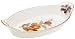 Royal Worcester Evesham Gold Porcelain 14 x 7-3/4-Inch Oval Handled Dish