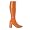 orange stretch patent