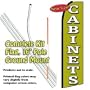 Cabinets Feather Banner Flag Kit (Flag, Pole, & Ground Mt)