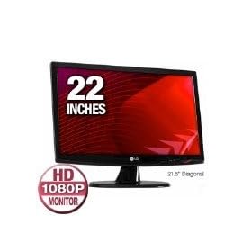 LG W2243T-PF 22-Inch Diagonal Class Widescreen LCD Monitor (Gloss Black): Computers &amp; Accessories