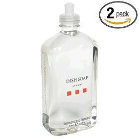 Earth Friendly Products Natural Spa Dish Soap, Lemon Grass, 17.5 Ounces (Pack of 2)