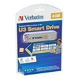 Verbatim Store 'n' Go U3 Smart Drive - USB flash drive - 4 GB - Hi-Speed USB