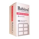 (6) Habitrol Nicotine Gum 6 Boxes FRUIT Flavour 2mg - 96 Pieces in each box