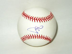 JD Drew Signed Red Sox Baseball