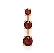 14K 3-STONE GARNET PENDANT 1.93CTW FITS 2.5MM