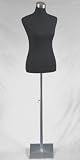 LOYWE Schneiderpuppe Damenbüste Büste Torso Gr.36/38  | LW6020 Schwarz