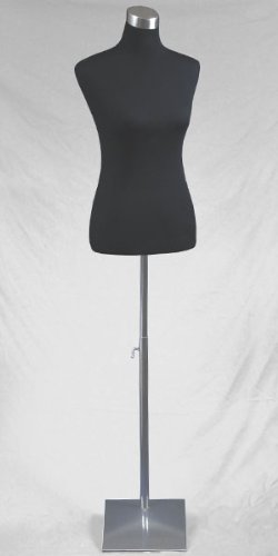 LOYWE Schneiderpuppe Damenbüste Büste Torso Gr.36/38  | LW6020 Schwarz