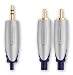 Bandridge Premium SAL3401 - 3.5mm Stereo Pin to 2 x RCA Audio Lead - 1.0 Meter
