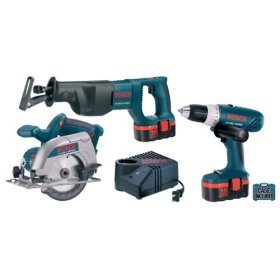 Bosch 18V Cordless 4-Tool Combo Kit 93618HDCRF by 