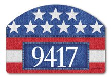 Denim Glory Address Plaque