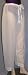Sheer Drawstring Capri Pants, White
