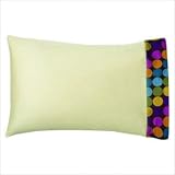 Dots and Stripes Spice Standard Pillowcase in Bright Multicolor