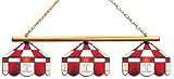 Indiana Hoosiers 3-Light Executive Game Table Lamp