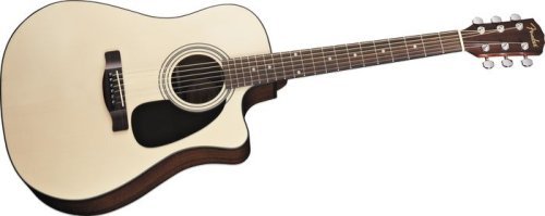 FenderÂ® CD-60CE Dreadnought Acoustic-Electric Guitar, Natural