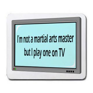 I'm not a martial arts master but I play one on TV Mousepad