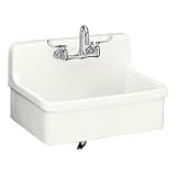 Gilford Apron Front Wall Mount Kitchen Sink Finish: Almond