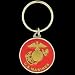 Armed Forces Pewter Key Ring - Marines