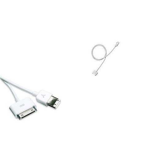 Apple Dock Connector to FireWire and USB 2.0 Cable for iPod (White)