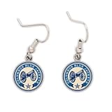 Columbus Blue Jackets Official Logo Earrings