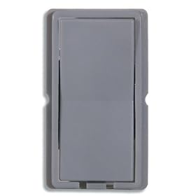 Grey Replacement Paddle Kit for Decora-Style Dimmer Switch by TAO Electronics