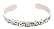 Celtic Knot Pattern Druid Irish Pewter Bracelet