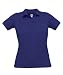 POLOSHIRT DAMEN INDIGO, indigo