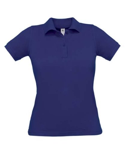 POLOSHIRT DAMEN INDIGO, indigo