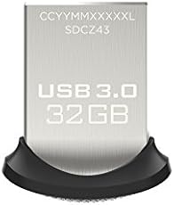 SanDisk Ultra Fit CZ43 32GB USB 3._.0 Low-Profile Flash Drive Up To 130MB/s Read- SDCZ43-032G-G46 [Older Version]