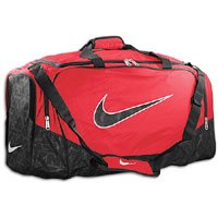 Nike Brasilia 5 Large Duffel Grip (Varsity Red/Black/Black)