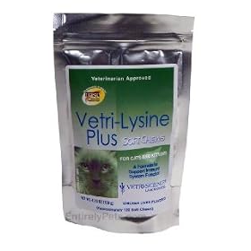 Vetri-Science Vetri-Lysine Plus - Soft Chews (120 chews)