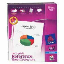 Avery Top Loading Non-Glare Poly Sheet Protectors 200 Count (74401)