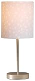 Basic Comfort Lamp Shade & Base - Bubbles/Metal