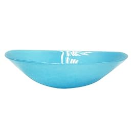 Glass Bowl - Blue (Large)