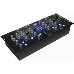 4-Channel Rackmount Studio Recording/DJ Mixer