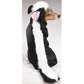 Dog Costume - Li'l Stinker Dog Skunk Halloween Costume - Large