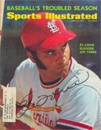 Joe Torre Autographed/Hand Signed Sports Illustrated Magazine (St. Louis Cardinals)