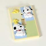 Peek-A-Boo Snoopy Switch Plate Cover