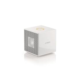 Yamaha NX-A01WH Compact Cube Shaped-Shaped Powered Speaker, White