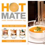 Kitchen & Housewares : Hot Mate Multi functional Microwave Tray, Bowl, Plate