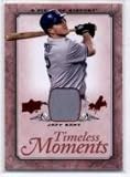 2008 UD A Piece of History Timeless Moments Jersey #25 Jeff Kent - Los Angeles Dodgers (Piece of Authentic Jersey ) (Baseball Cards)