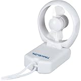 Travelon 3-Speed Folding Fan,White,One Size