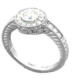 14K White Gold .60 CTW Diamond Ring
