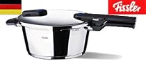 fissler 新型圧力鍋 ビタクイック 3,5L 「蒸し器・三脚・料理ブック付き」
