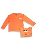 Wild Mango - Boys Long Sleeved Tee, Orange, White, Navy