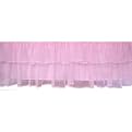 Tadpoles Triple Layer Tulle Crib Skirt - Pink