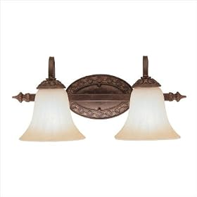 Kichler 4504CB Visionaire Two Light Bathroom Vanity Light