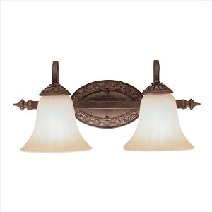 Kichler 4504CB Visionaire Two Light Bathroom Vanity Light by Kichler